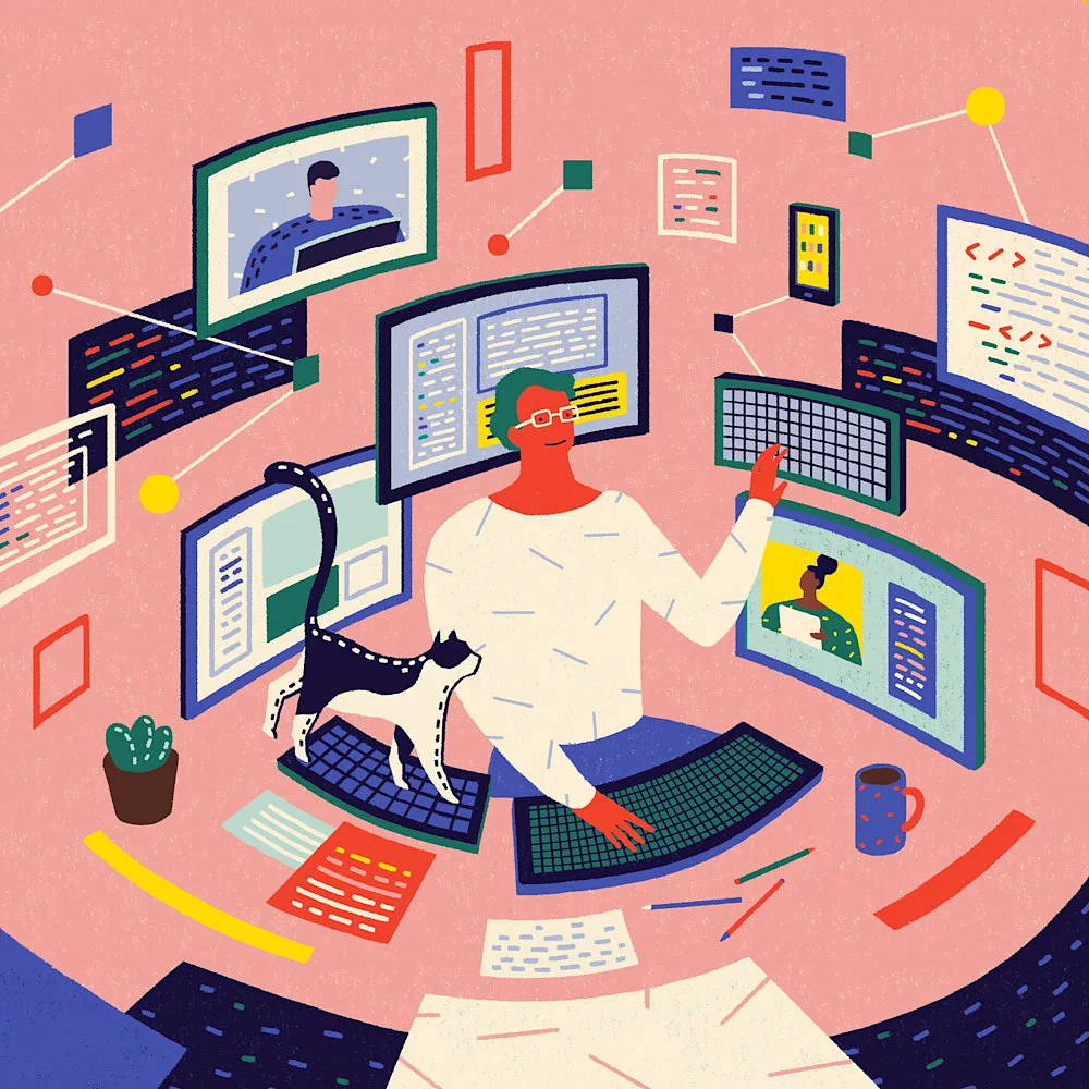 Home is where the work is